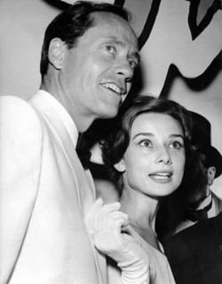 Mel FERRER and Audrey HEPBURN