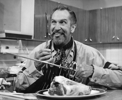 Vincent PRICE in the series 'Cooking Price-Wise', 1970