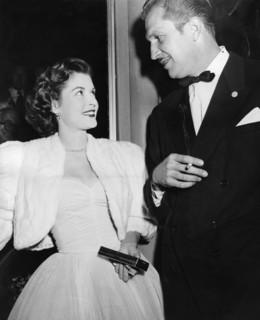 Barbara BATES and Vincent PRICE at the Palm Springs Film Festival