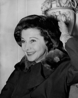 Vivien LEIGH at the reception for the film 'We Got Away Again'