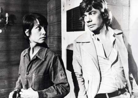 Monika BLEIBTREU and Joachim ANSORGE in the series 'The Commissioner', 1972