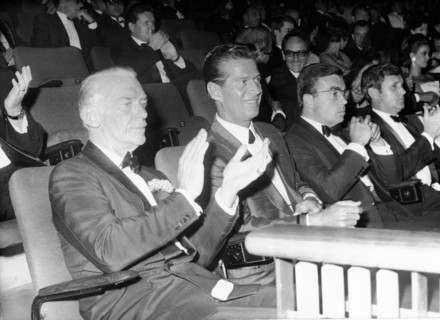 Douglas FAIRBANKS Jr., George NADER and Claus BIEDERSTAEDT, 1966