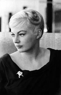 Anita EKBERG, portrait in Milan 1959
