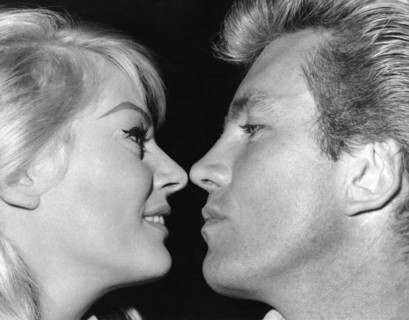 Anita EKBERG and Rik VAN NUTTER 1963