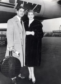 Anita EKBERG and Anthony STEEL, 1957