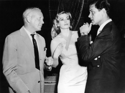 Anita EKBERG, Anthony STEEL and John FARROW