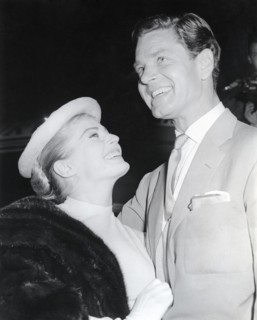Anita EKBERG and Anthony STEEL, 1956