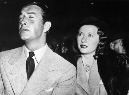 Robert TAYLOR and Barbara STANWYCK, 1939