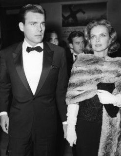 Robert WAGNER and Marion MARSHALL in Rome, 1962