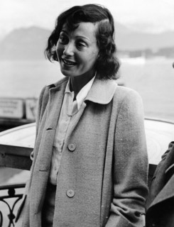 Luise RAINER during a vacation
