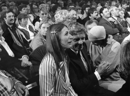 H. FEDDERSEN and H. KRÜGER, SPD election campaign event 1980