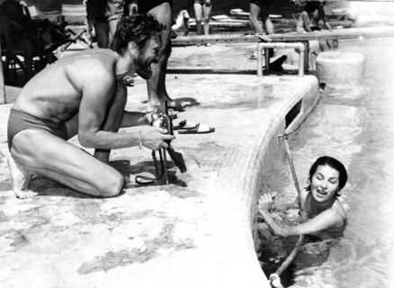 Silvana MANGANO and Kirk DOUGLAS
