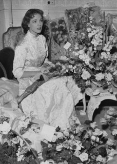 Julie ANDREWS, premiere of 'My Fair Lady', 1958