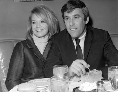 Angie DICKINSON and husband Burt BACHARACH