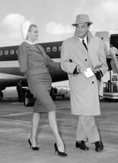 Angie DICKINSON and Jean NEGULESCO