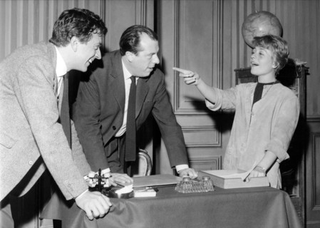 Jean-Pierre CASSEL, Annie GIRARDOT and Jean MEYER, 1960