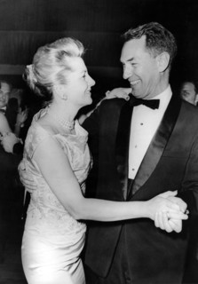 Joan FONTAINE with Edwin O. REISCHAUER, Tokyo 1962