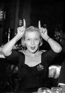 Martha EGGERTH in Vienna 1954