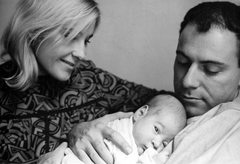 Alan ARKIN with wife Barbara and son Anthony