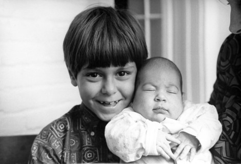 Alan ARKIN with wife Barbara and son Anthony