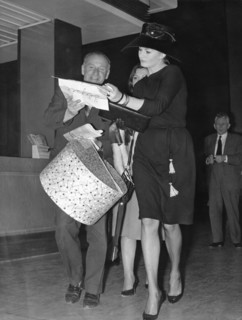 Anita EKBERG in Paris, 1962