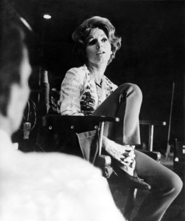 Debbie REYNOLDS during an interview