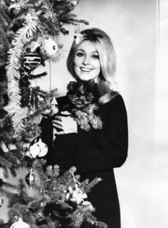Sharon TATE with dog 1965