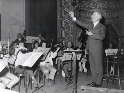 Louis de FUNES as conductor, 1970