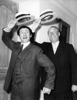 Marcel MARCEAU and Maurice CHEVALIER