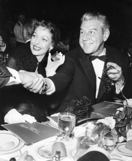 Loretta YOUNG and Tom LEWIS, circa 1955