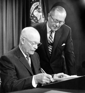 Eisenhower and Montgomery 1960