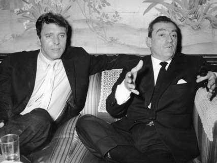 Burt LANCASTER and Luchino VISCONTI, 1962