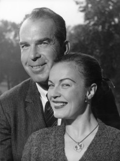 Fred MACMURRAY and June HAVER, London 1958