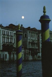 The Grand Canal and the Ca' da Mosto Palace in Venice.