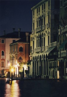 The Foscari Palace on the Grand Canal in Venice.
