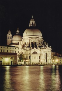 The Santa Maria della Salute Church in Venice.