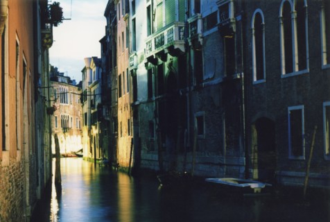 The Canal dei Santi Apostoli in Venice.