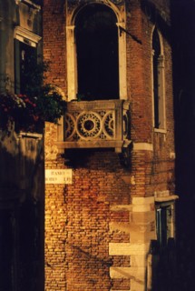 Palazzo, Ramo Moro Lin, Venice (Italy).