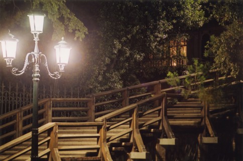The Academy Bridge in Venice.