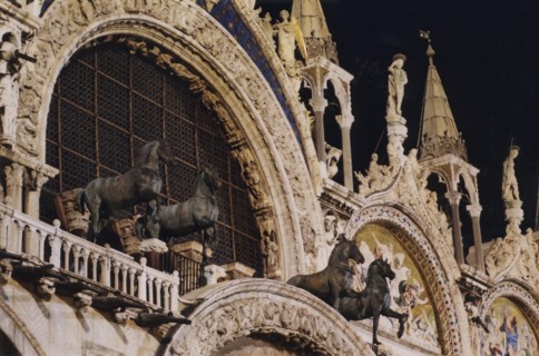 La basilique Saint-Marc à Venise.