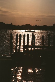Pontoon in Murano