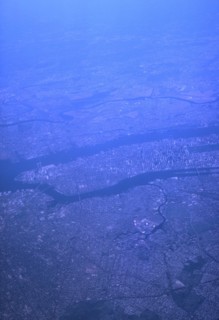 Vue aérienne de Manhattan
