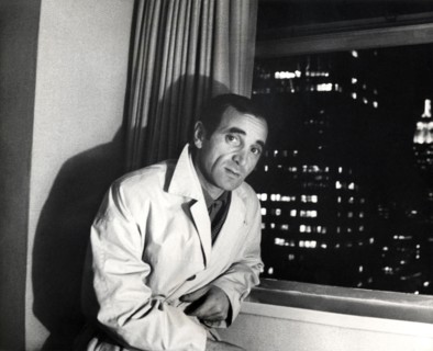 CHARLES AZNAVOUR French singer