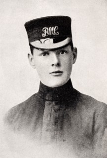 Winston S Churchill 1874 to 1965 as gentleman cadet