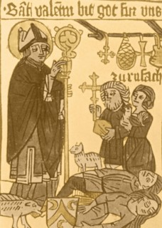 The black death swept through Europe