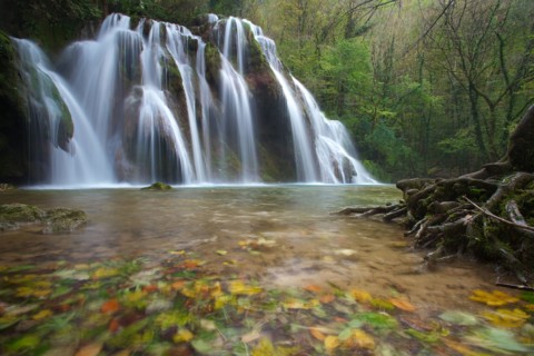Cascade des Tufs near Planches-prÃ©s-Arbois