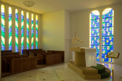 Frankreich, Cote d Azur, Vence, Chapelle du Rosaire eines der bedeutensten Werke von Henri Matisse