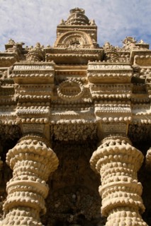 HAUTERIVES, FRANCE, August 2, 2016 : The Palais Ideal (french for Ideal Palace), or Palais du Facteur Cheval, is a monument build by mailman Ferdinand