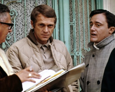 Steve McQueen, Robert Vaughn, "Bullitt" (1968) Solar Productions   File Reference # 33505_105THA  For Editorial Use Only -  All Rights Reserved