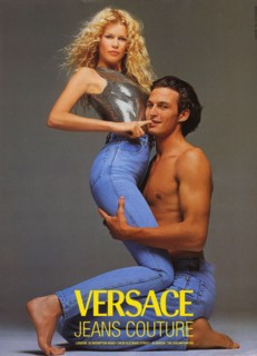 1990s UK Versace Magazine Advert